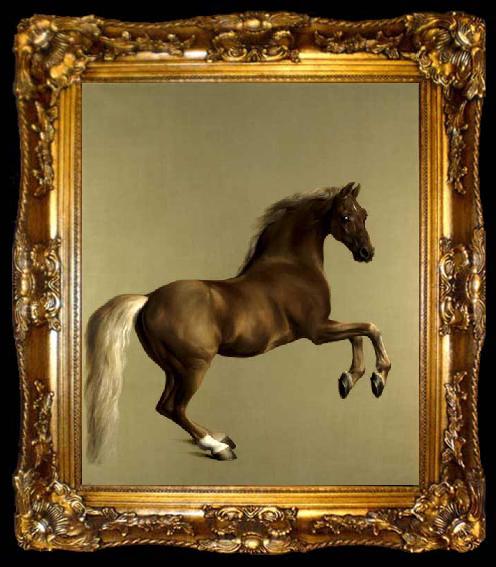 framed  George Stubbs Whistlejacket. National Gallery, London., ta009-2